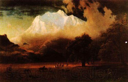 Albert Bierstadt Mount Adams, Washington